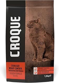 Croque Tavuklu Kısırlaştırılmış Kedi Maması 1,5kg