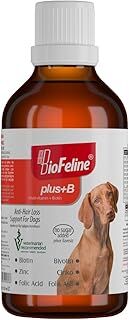 Biofeline Köpekler İçin Plus B Damla 50ml ve Tüy Dökülmesini Engelleyici Biotinli Tüy Sağlığı Damlası