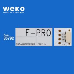 6754 35792X10 LG INNOTEK 49INCH_FUNAI_REV.A - VDVLED0GS068 REV.A 10 ADET LED BAR