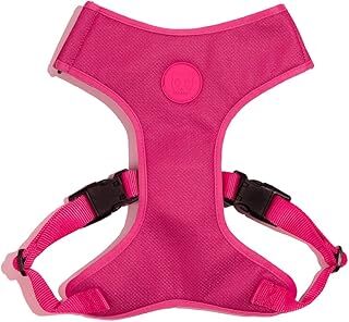 Zee.Dog Pink LED Ayarlanabilir Air Mesh Göğüs Tasması S