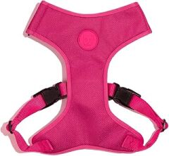 Zee.Dog Pink LED Ayarlanabilir Air Mesh Göğüs Tasması S