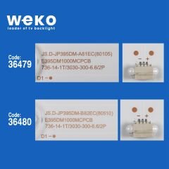 5432 36479X2 36480X1 JS-D-JP395DM 3 ADET LED BAR