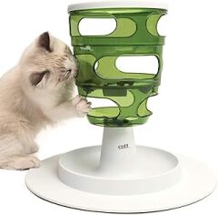 Catit Senses Kediler İçin Oyunlu Mama Standı V2, 30cm x 35cm x 26cm