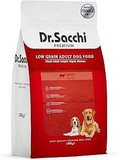 Dr.Sacchi Premıum Düşük Tahıllı Sığır Etli Yetişkin Köpek Maması 1,5 Kg