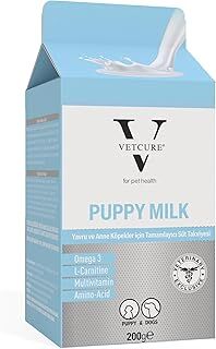 Vetcure Puppy Milk Yavru ve Anne Köpek İçin Tamamlayıcı Süt Tozu Takviyesi 200 gr