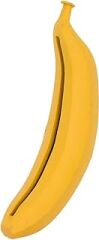HAVHAV Wufwuf Banana Kauçuk Muz Mama Saklamalı Köpek Oyuncağı İnteraktif Çiğneme Oyuncağı Sağlığa Zararsız Doğal Kauçuk Malzemeli Köpek Zeka Oyuncağı