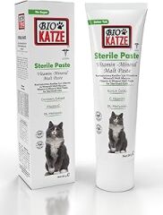 BIO KATZE Sterile Paste Kısırlaştırılmış Kediler Için Vitamin ve Mineralli Malt Macunu 30GR