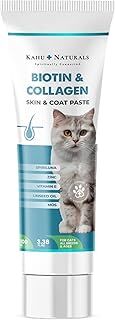 Kahu Naturals Biyotin & Kolajen Deri ve Tüy Sağlığı Kedi Maltı, Spirulina İçerikli, Tüy Dökülme Karşıtı 100 ml