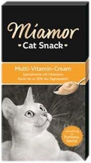 Miamor Cream Multivitamin Katkılı Sıvı Kedi Ödülü 6x15 Gr
