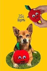 Havhav Peluş Elma Ses Çıkaran Köpek Oyuncağı Hışırtılı Sesli Köpek Oyuncağı At Getir Oyuncağı Uygun Toksik Madde İçermeyen Büyük Irk Küçük Irk Köpek Çekiştirme Oyuncakları
