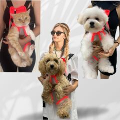Kedi ve Köpek Ana Kucağı Pembe - M