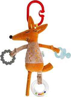 Babyjem Fox Puset Oyuncağı Gri/Kahve