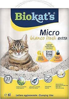 Biokat's Biokats xMicro Bianco Fresh Extra, Topaklanan Kedi Kumu 6lt