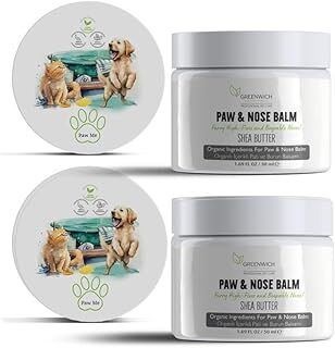 Pati Burun Nemlendirici Balm Vegan Organik Içerikli Kedi Köpek Doğal Çatlak Koruma Bakım Krem 50ml*2