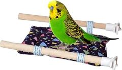 X-Perk Kuş Yatağı Yumuşak Dokulu Kumaş Kuşlar için Yatak Kuş Yatak En 11 Cm Boy 11 Cm