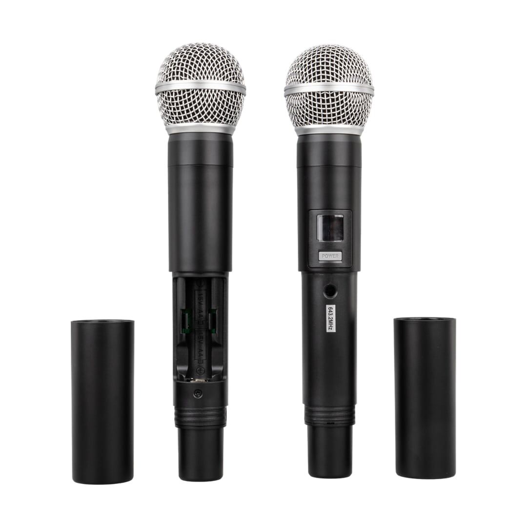 PG-42X VHF 2 EL KABLOSUZ TELSİZ MİKROFON (VOLUME KONTROLLÜ) + 525 AMERİKAN FİŞ VERİLECEK