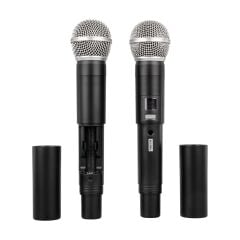 PG-42X VHF 2 EL KABLOSUZ TELSİZ MİKROFON (VOLUME KONTROLLÜ) + 525 AMERİKAN FİŞ VERİLECEK