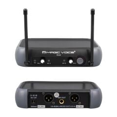 PG-42X VHF 2 EL KABLOSUZ TELSİZ MİKROFON (VOLUME KONTROLLÜ) + 525 AMERİKAN FİŞ VERİLECEK