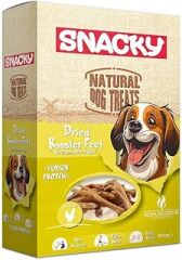 Snacky Kurutulmuş Horoz Ayak Köpek Ödülü 100g