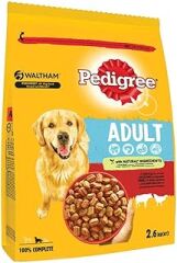 Pedigree Küçük Köpek Biftekli Kuru Mama, 2.6 Kg