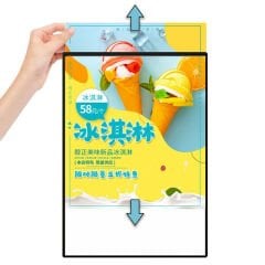 A2 LED REKLAM TABELASI (60CMX43.5CM) (HASSAS ÜRÜN DİKKATLİ KARGOLAYALIM)