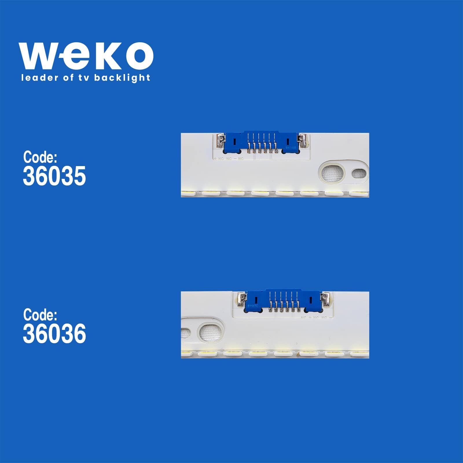 5908 36035X1 36036X1 S_6KU6.4/6.5K_49_SFL70_L/R58_REV1.1_160119 2 ADET LED BAR (58LED)