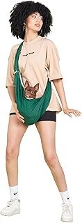 SALYA STORE Köpek Ana Kucağı Taşıma Çantası, Köpek Taşıma Çantası Zümrüt 0-8kg