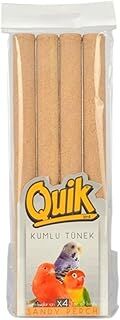 Quik Kuşlar İçin Kumlu Tünek 4'lü Paket