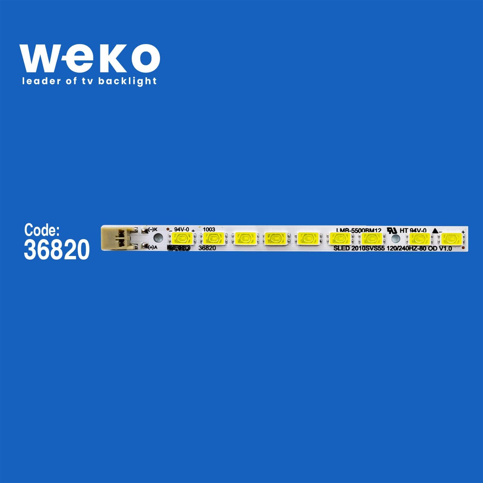 6015 36820X4 SLED 2010SVS55 120/240HZ_80 0D V1.0 4 ADET LED BAR (80LED)