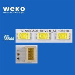 6037 36844X2 STA400A26_REV2.0_54_101210 2 ADET LED BAR (54LED)