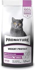 Pronature Tavuklu ve Pirinçli Kısırlaştırılmış Kedi Maması 1,5kg