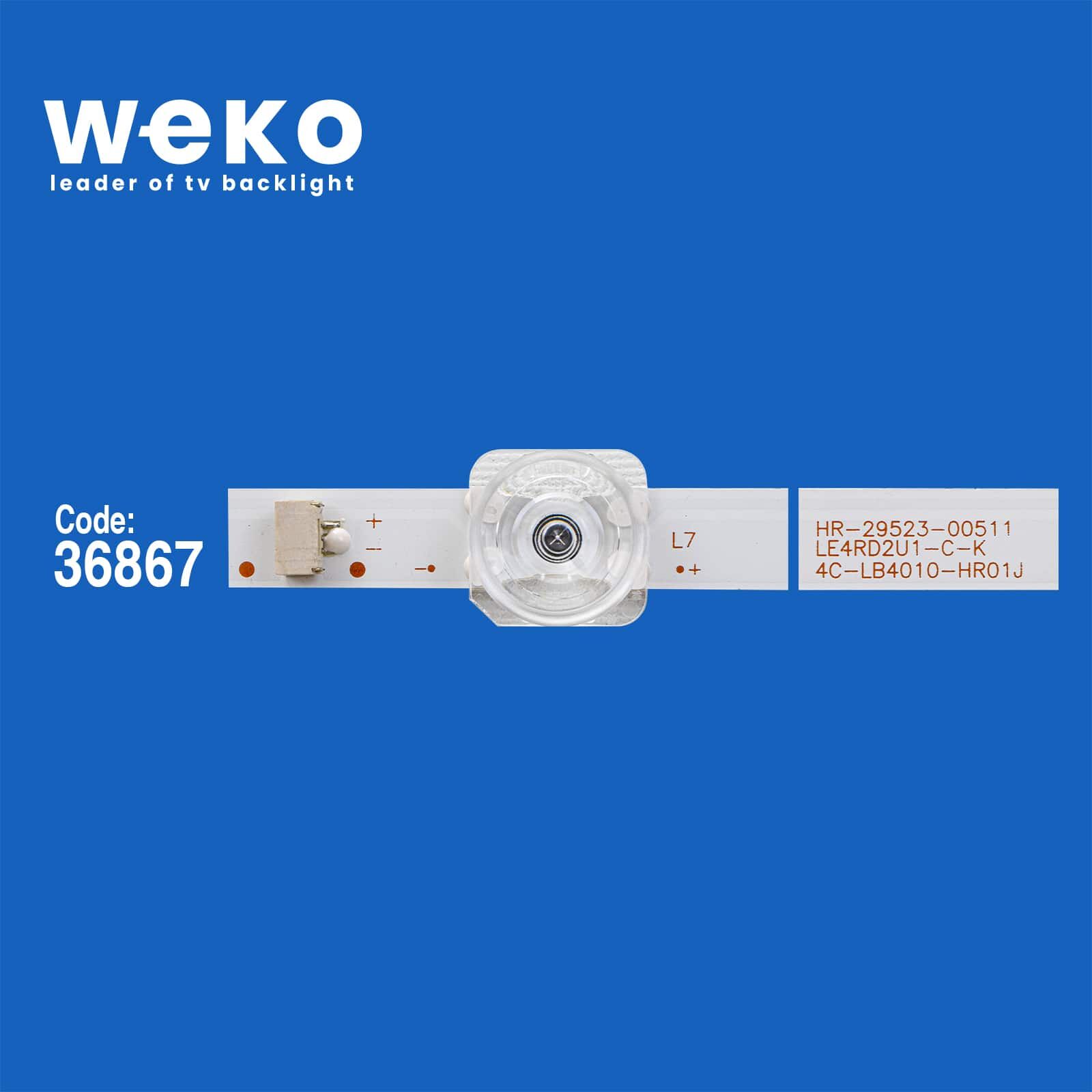 6056 36867X2 40HR330M10A0 V4 4C-LB4010-HR01 J  2 ADET LED BAR