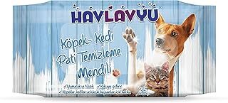 Hops Havlavyu Kedi Köpek Temizleme Mendili 25'li x 12 adet- 300 Yaprak