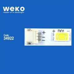 6072 34922X2 31T12-01A - WT-31T12001-MXB6X-X-1-05L-7629 L019  2 ADET LED BAR (36LED)