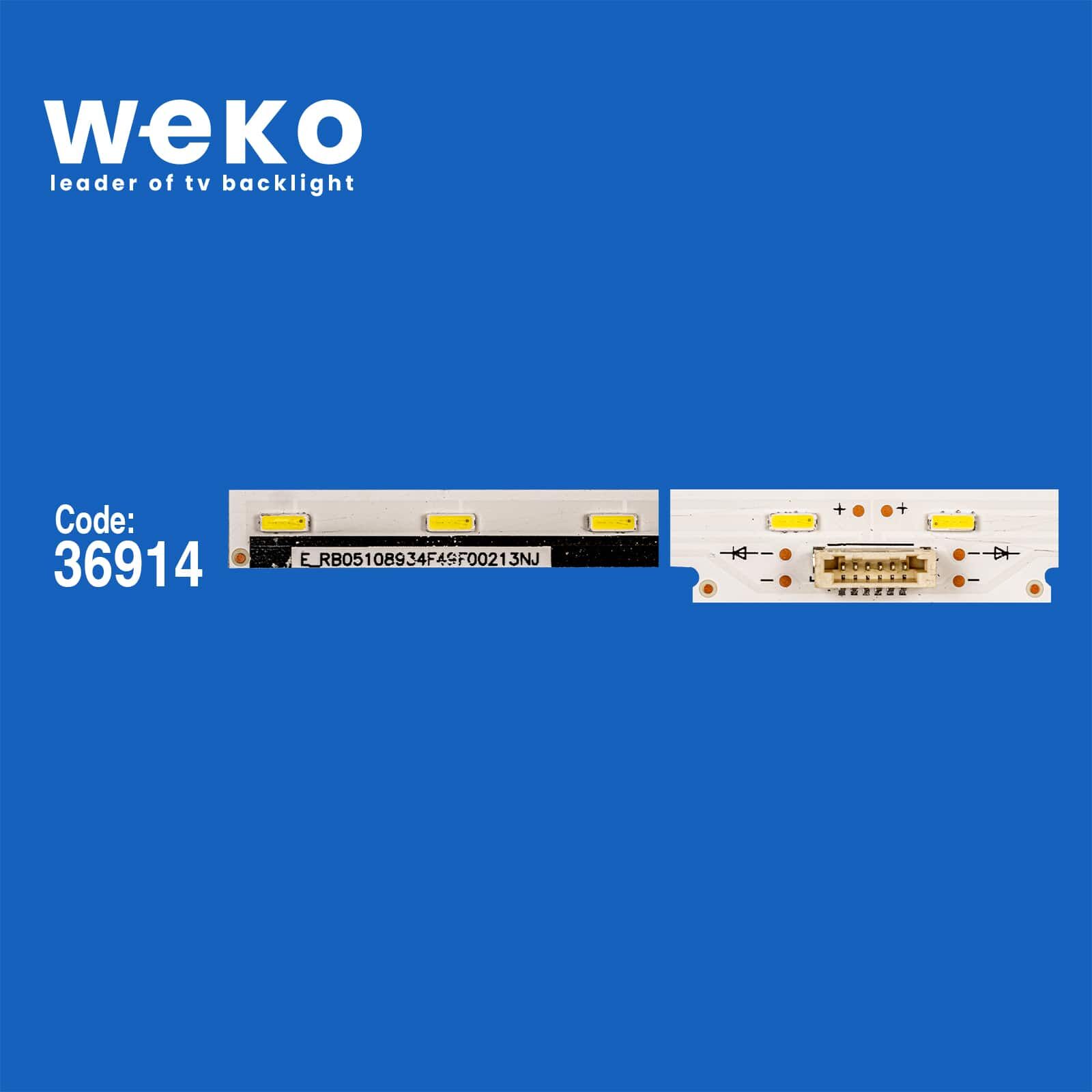 6210 36914X2 LB49028 V0_02 LB49029 V0_01 77900 DFD-8  2 ADET LED BAR (40LED)