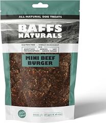 Baffs Naturals Dana Mini Burger 100% Doğal Köpek Ödül Maması 100 gr