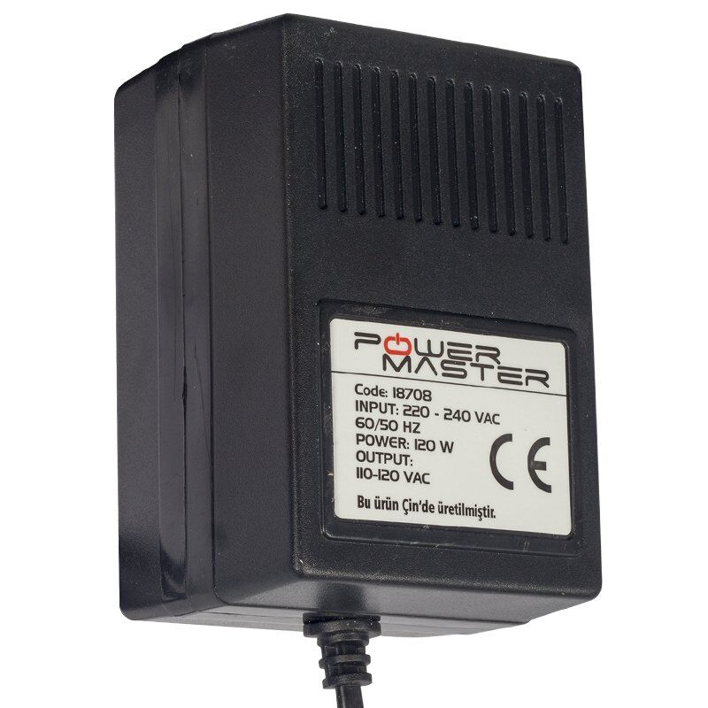 PM-18708 220V-110V 120VA  AC/AC DÖNÜŞTÜRÜCÜ TRANSFORMATÖR