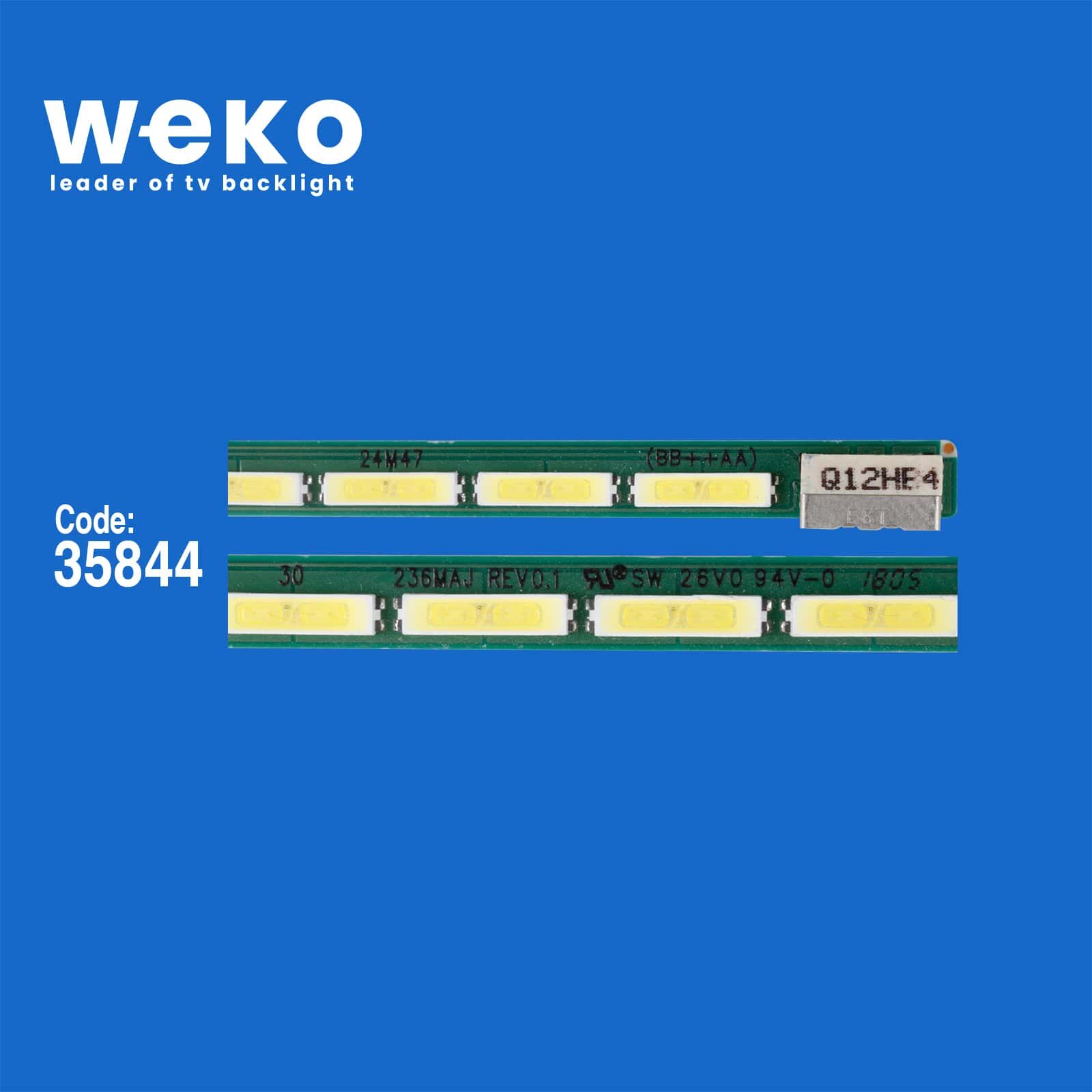 6163 35844X1 236MAJ REV0.1 - 24M47 - MNBFB4  1 ADET LED BAR (32LED)