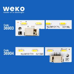 6198 36903X1 36904X1 CMKM-MB2S  NLAW10171L/R  2 ADET LED BAR (36LED)