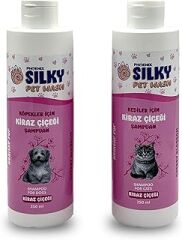 SilkyPetWash - Köpek ve Kedilere özel Doğal Kiraz Çiçeği Özlü Şampuan - 250ml