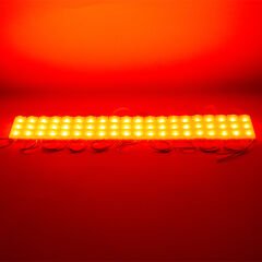 MODÜL LED 12V 1.5W KIRMIZI 2835 69X16 MM IP65 160-180LM 160 DERECE