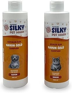 SilkyPetWash - Köpek ve Kedilere özel Doğal Kavun Özlü Şampuan - 250ml