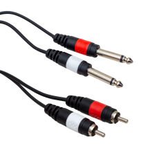 PM-4285 2 RCA + 2  MONO GİTAR JACK 3 METRE ARA KABLO