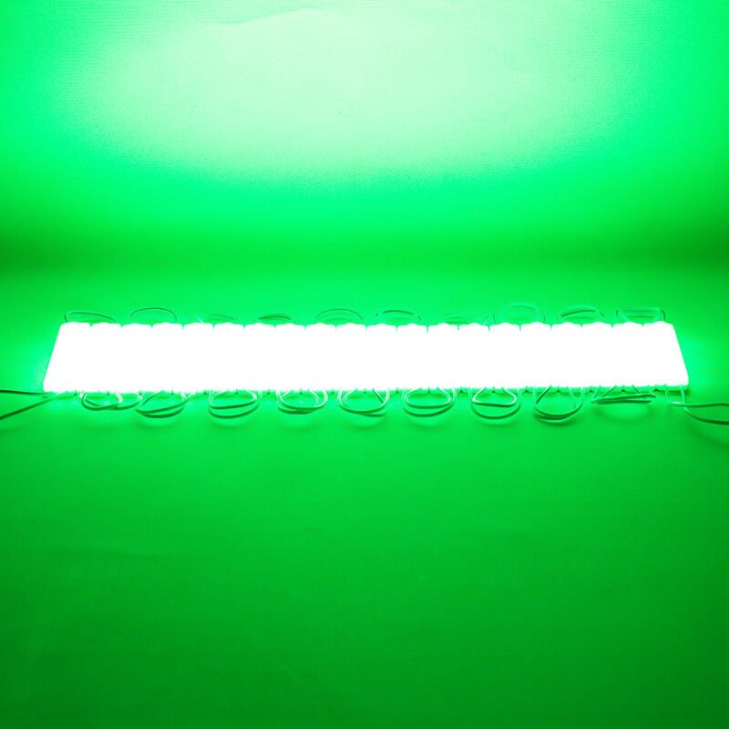 MODÜL LED 12V 1.5W YEŞİL 2835 69X16 MM IP65 160-180LM 160 DERECE