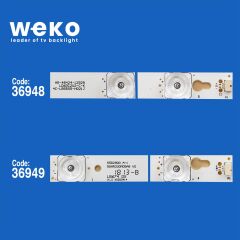 6246 36948X4 36949X4  TOT_55D2900_4X4+4X5_3030C_D6T-2D1_A/B  8 ADET LED BAR