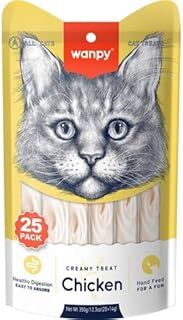 Wanpy Tavuk 25 * 14 gr Krema Kedi Ödülü