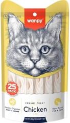 Wanpy Tavuk 25 * 14 gr Krema Kedi Ödülü