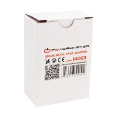PM-14063 12 VOLT - 2 AMPER - 24 WATT METAL KASA ADAPTÖR
