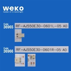 6264 36965X6 36966X6 RF-AJ550E30-0601L/R 12 ADET LED BAR