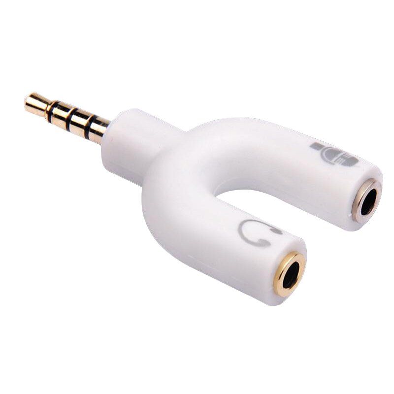 PM-4318 3.5 MM STEREO ERKEK KULAKLIK + HOPARLÖR DİŞİ ÇOKLAYICI JACK